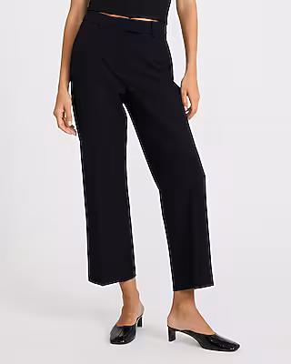 Editor High Waisted Ankle Trouser in Studio Stretch Twill