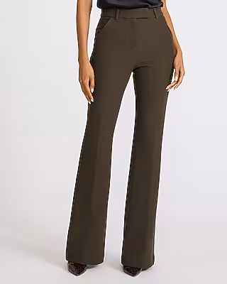Editor High Waisted Slim Flare Pant in Signature Stretch