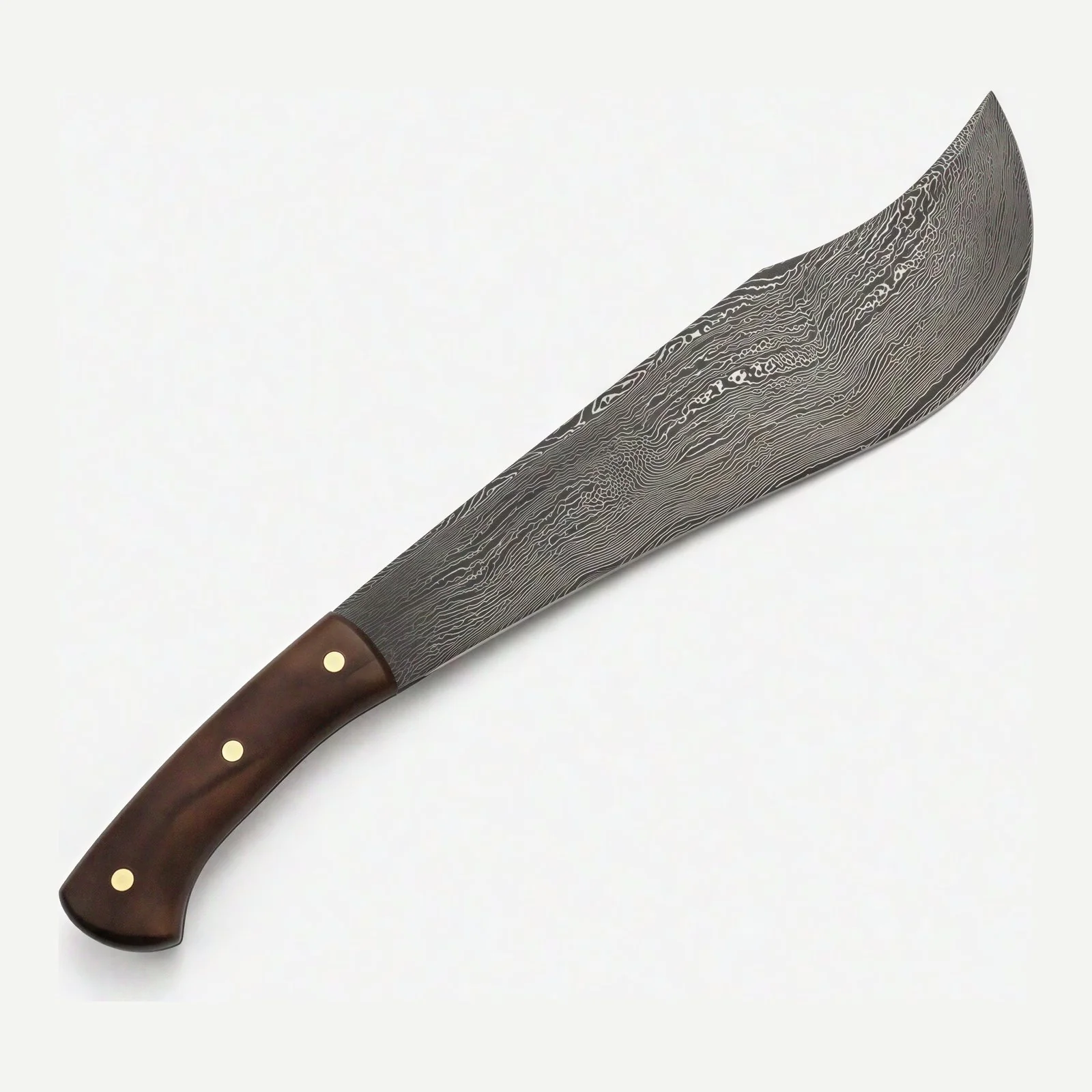 Image of Panga Machete- High Carbon Damascus Steel- 23"