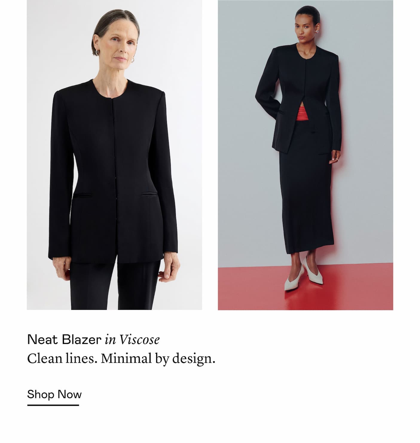 Neat Blazer in Viscose
