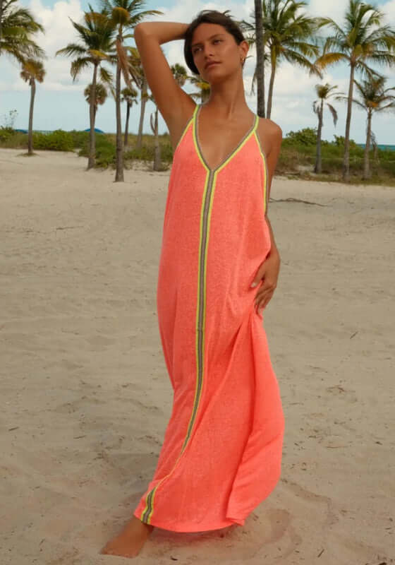 Image of Inca Maxi Sun Dress Watermelon