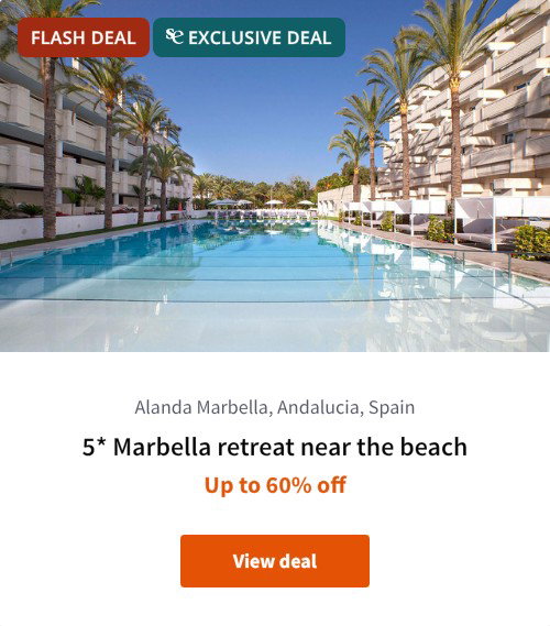 5* Marbella retreat near the beach