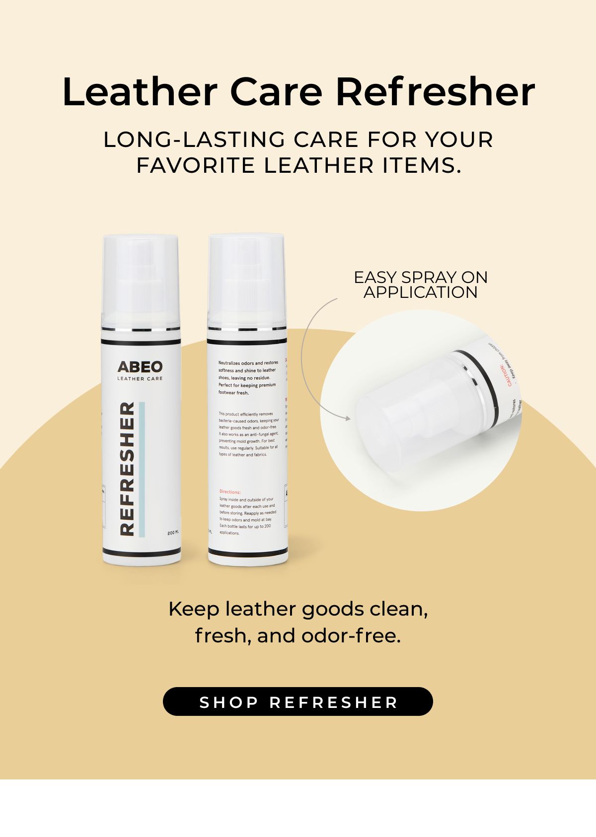 Leather Care Refresher
