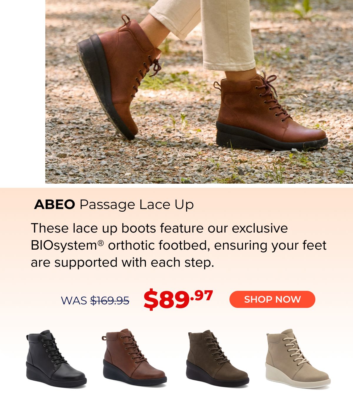 ABEO Passage Lace Up