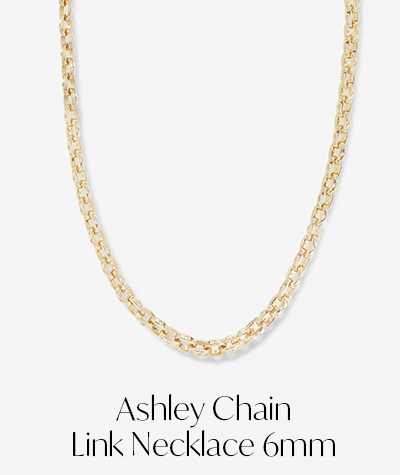 Ashley Chain Link Necklace 6mm