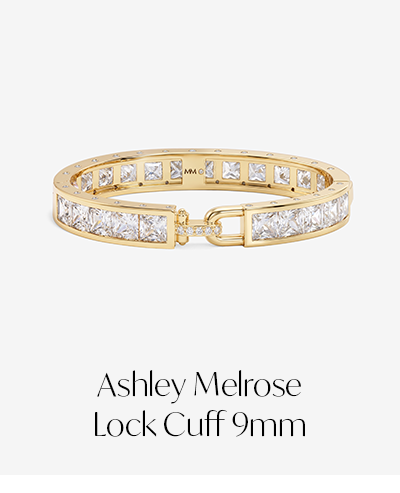 Ashley Melrose Lock Cuff 9mm