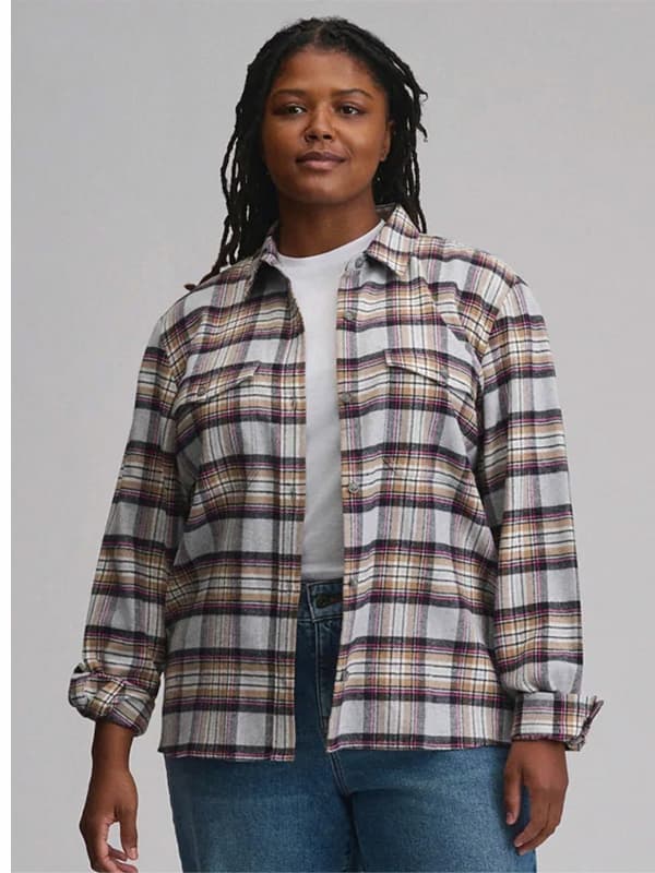 Women's Long-Sleeve Heritage Soft Classic Flannel Shirt