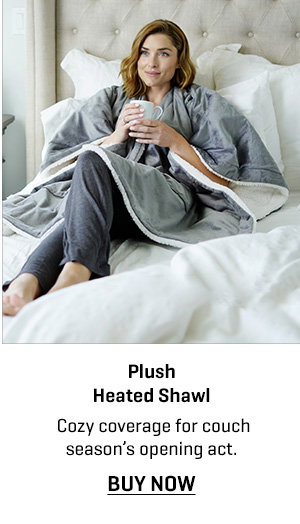 Plush Heated Shawl