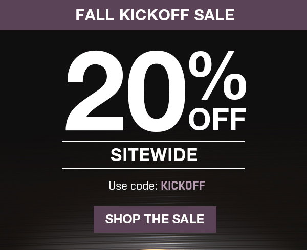 20% off sitewide
