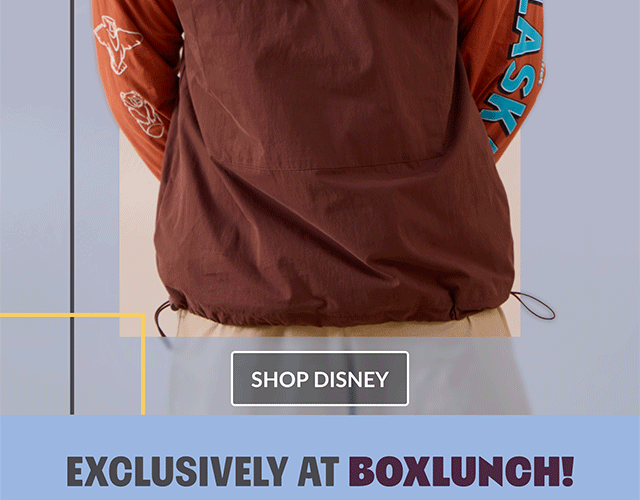 A dash of Disney! Exclusively at BoxLunch. Shop Disney