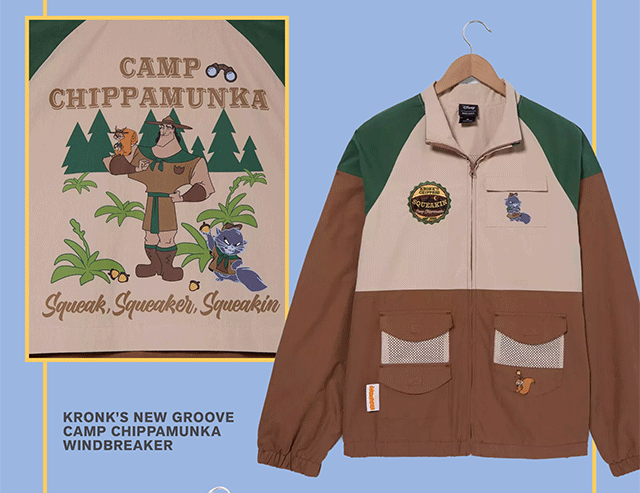 Kronk's New Groove Camp Chippamunka Windbreaker