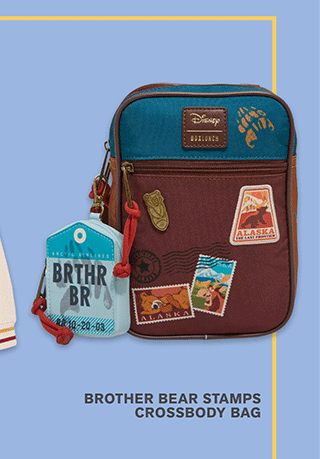 Brother Bear Stamps Crossbody Bag