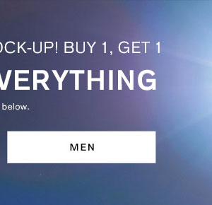 Buy 1, Get 1 50% Off Everything ; Shop Men's