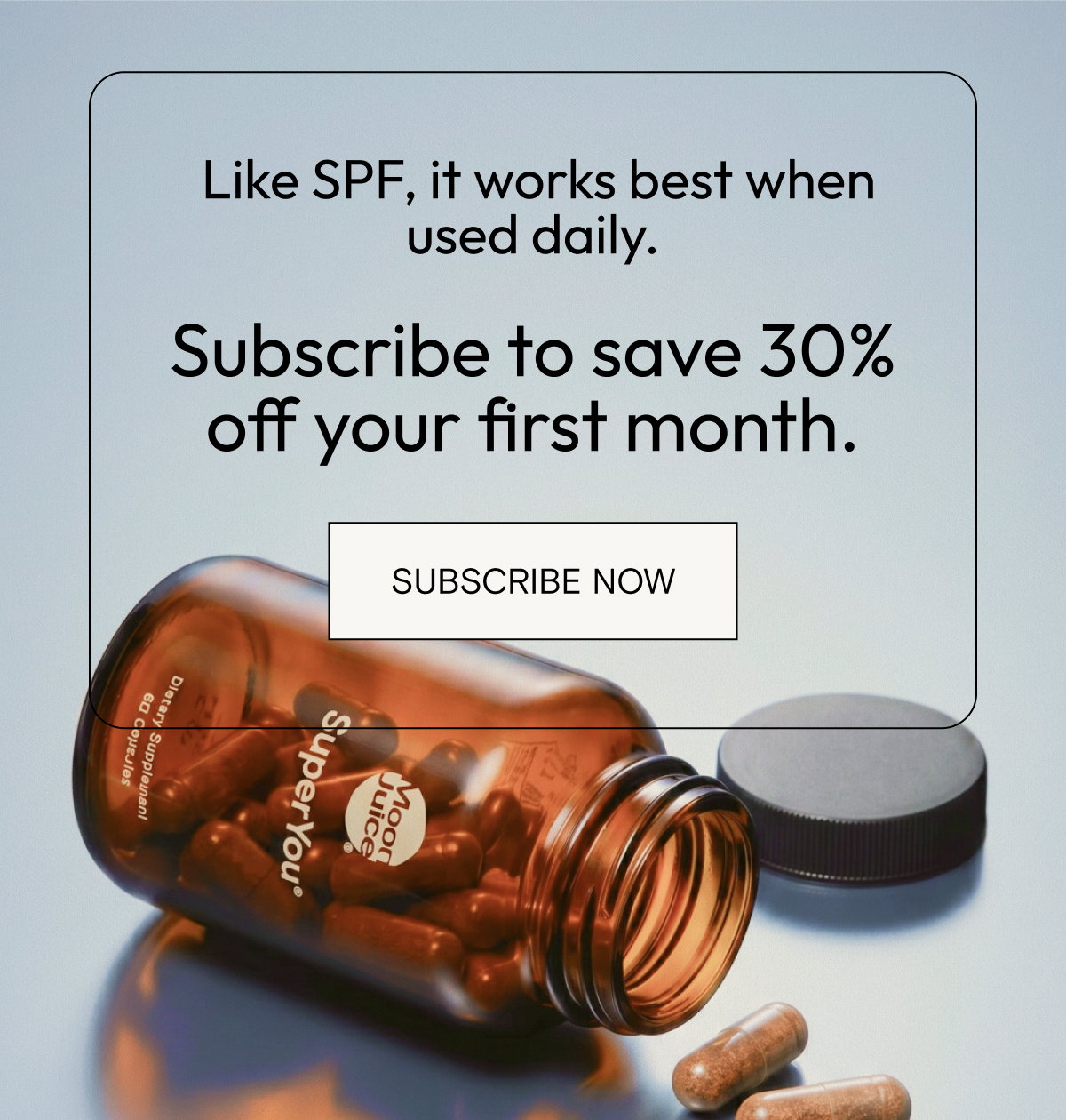 Like SPF, it works best when used daily. Subscribe to save 30% off your first month. Subscribe now.