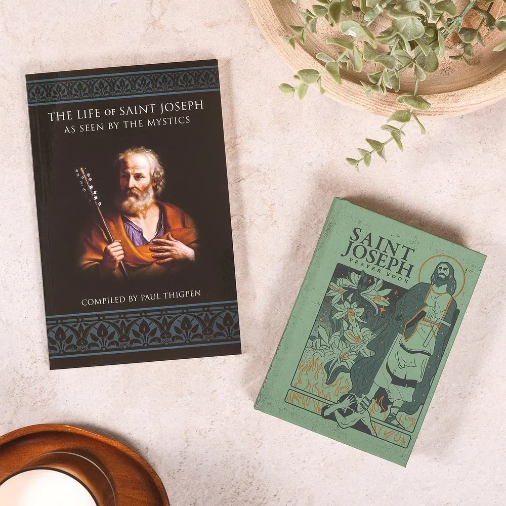 The Life of St  Joseph & St Joseph Prayer Book – Saint Joseph Devotion Set