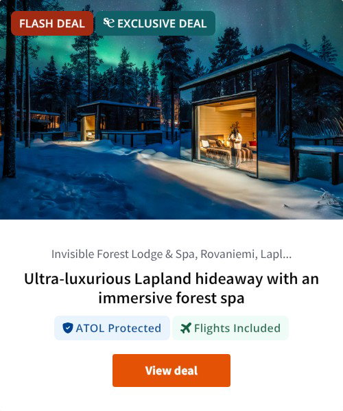 Ultra-luxurious Lapland hideaway with an immersive forest spa