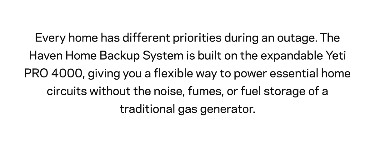 Expandable Home Backup Systems