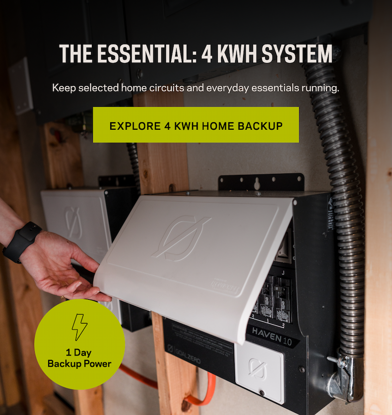 Haven Home Backup System 4 kWh