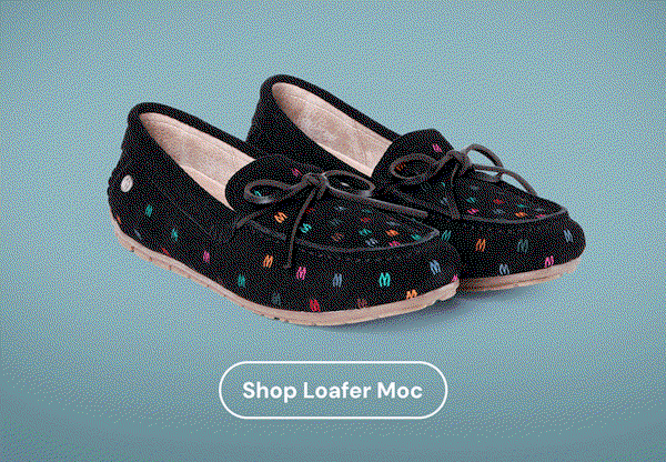 Embroidered M Loafer Mocs