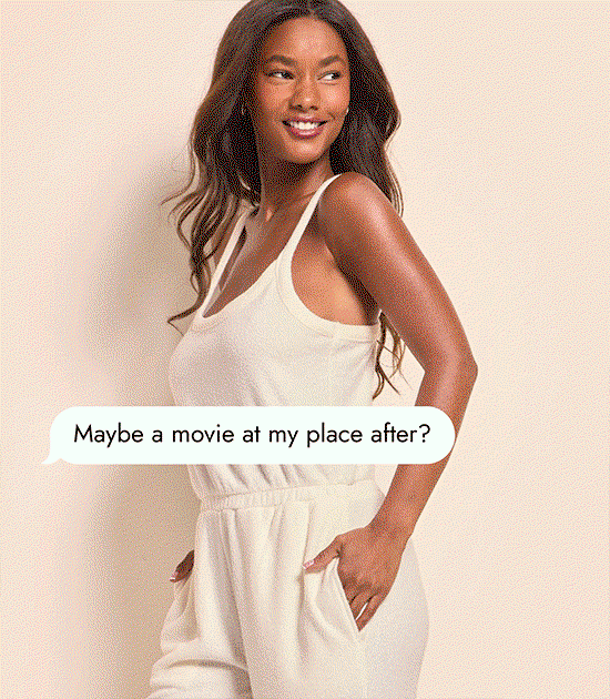 Maybe a movie at my place after