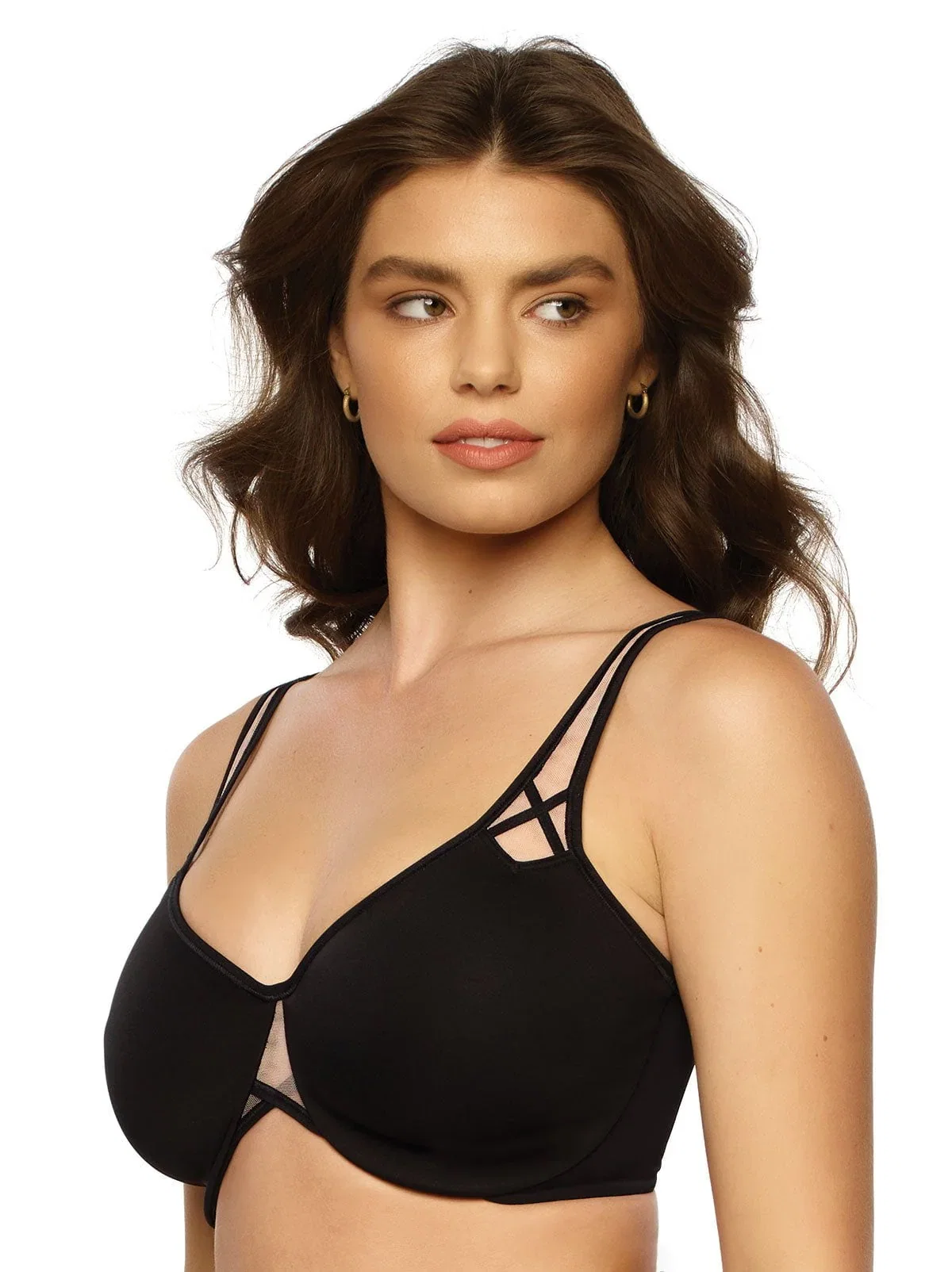 Image of Amaranth Unlined Minimizer Bra
