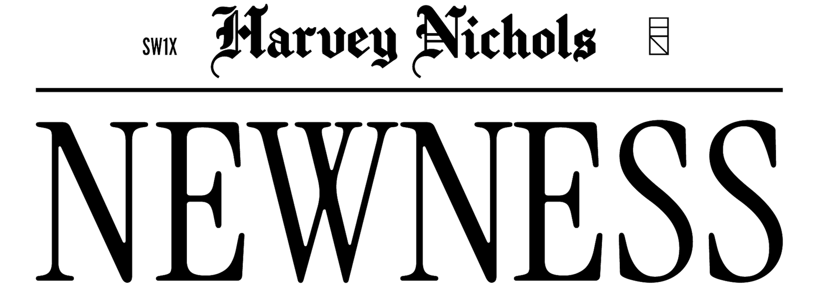 Harvey Nichols Newness text