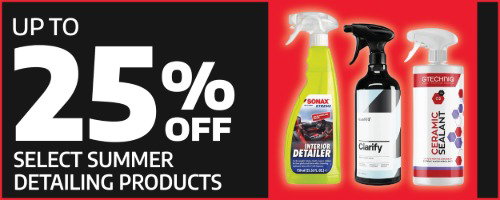 Or Save Up To 25% Off Select Summer Detailing Products