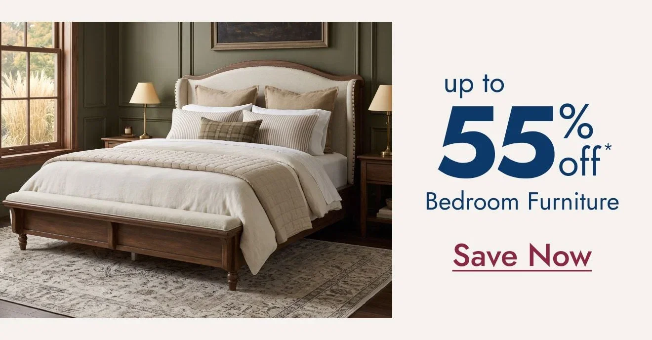 Bedroom Furniture up to 55% off