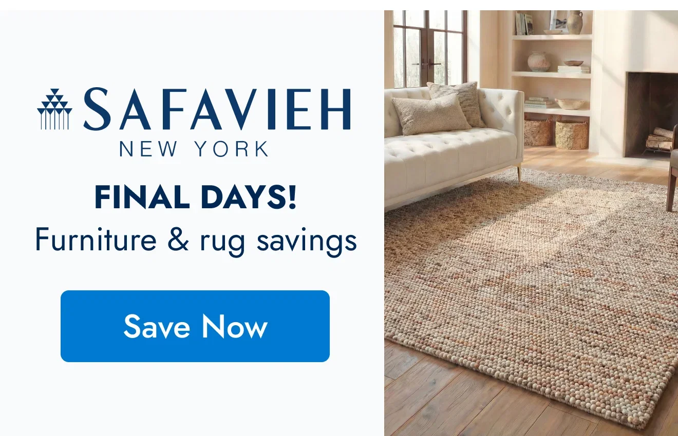 Safavieh: Final Days! Rug & Furniture Savings 