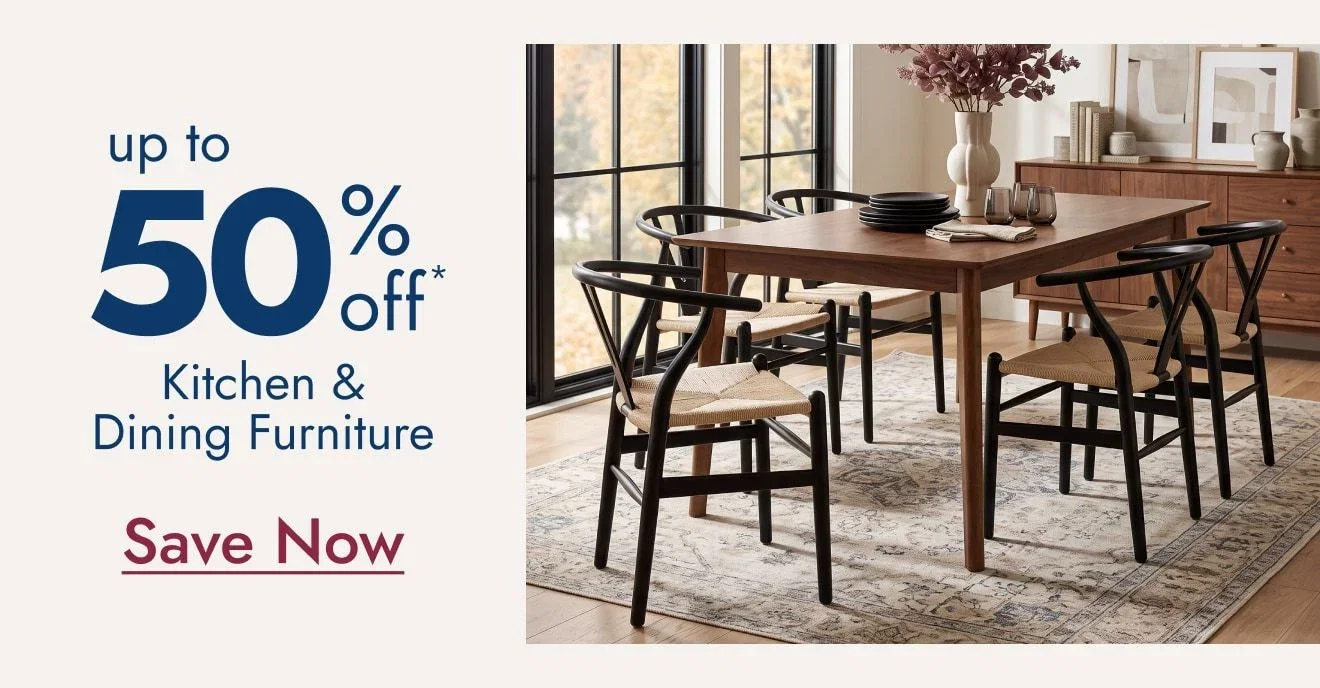 Kitchen & Dining Furniture up to 50% off