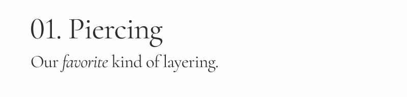 01. Piercing