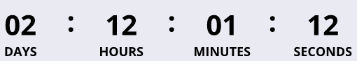 days, hours, minutes, seconds
