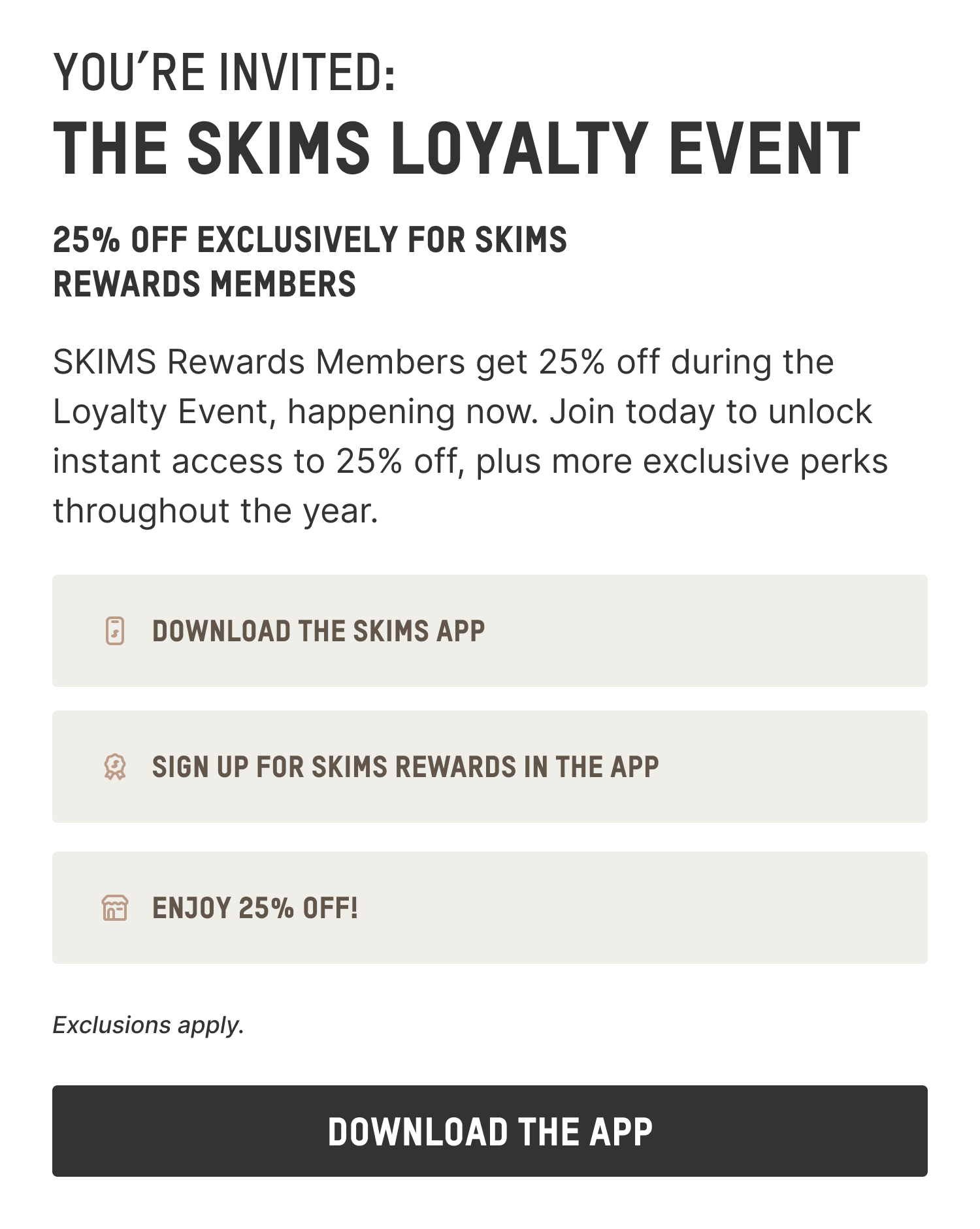 DOWNLOAD THE APP