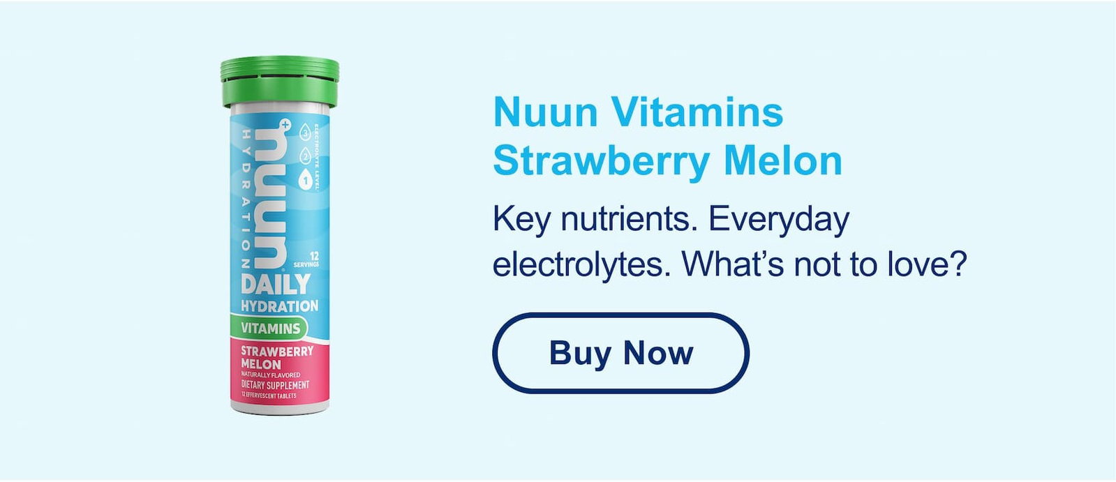 Nuun Vitamins Strawberry Melon