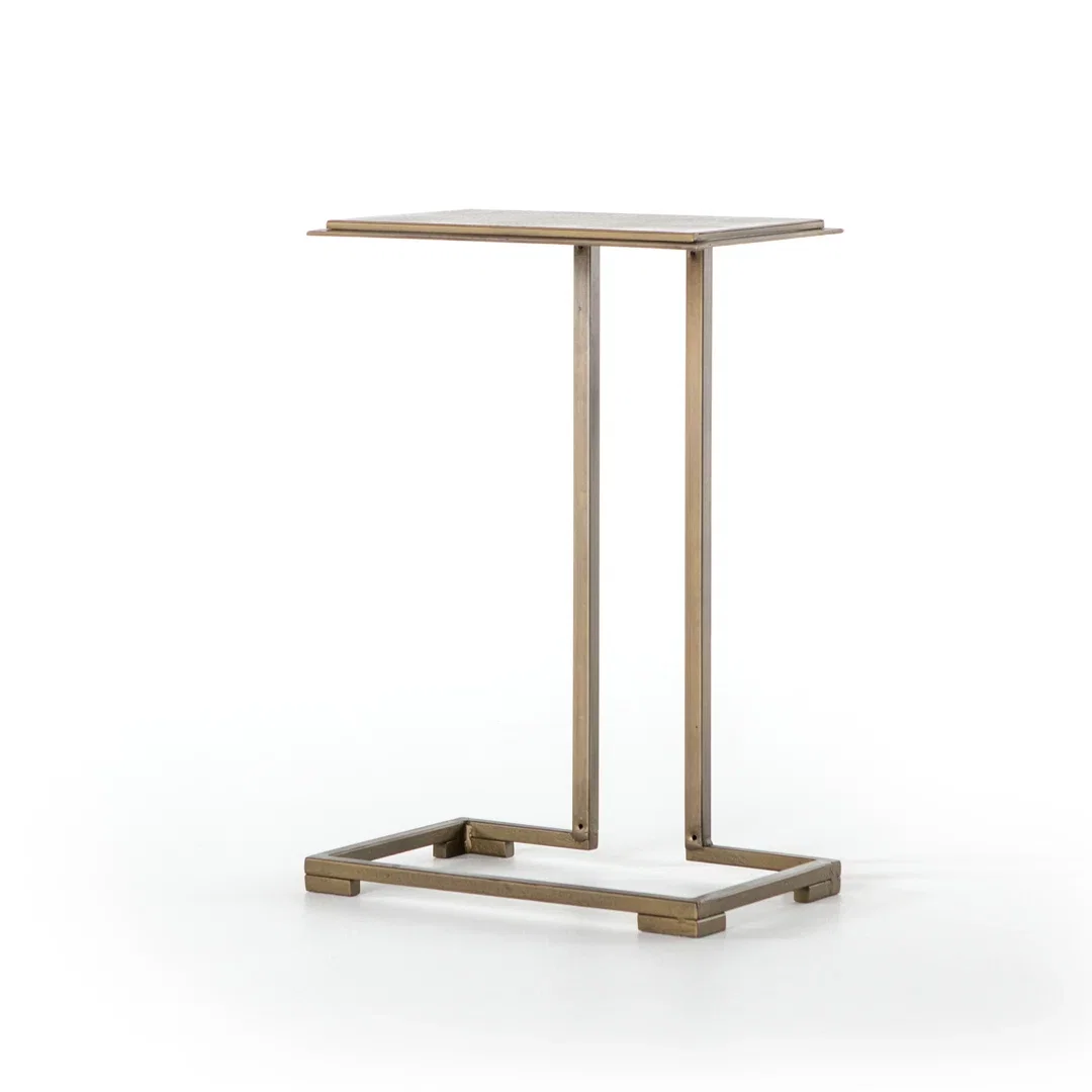 Element Acid Etch C End Table