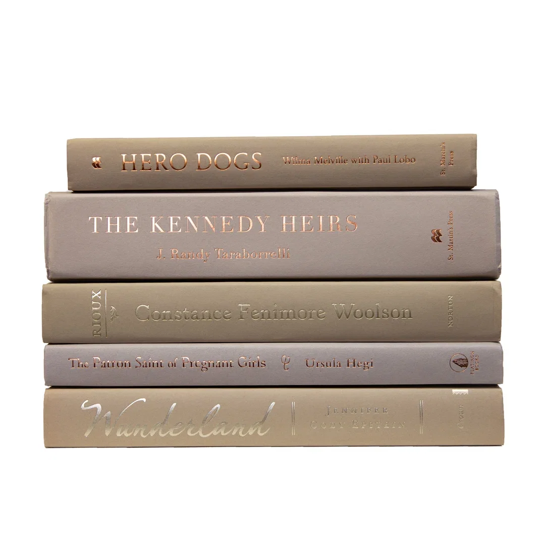Modern Driftwood Book Stack, S/5