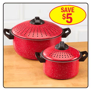 Pasta Pots by Chef's Pride™, Set of 2