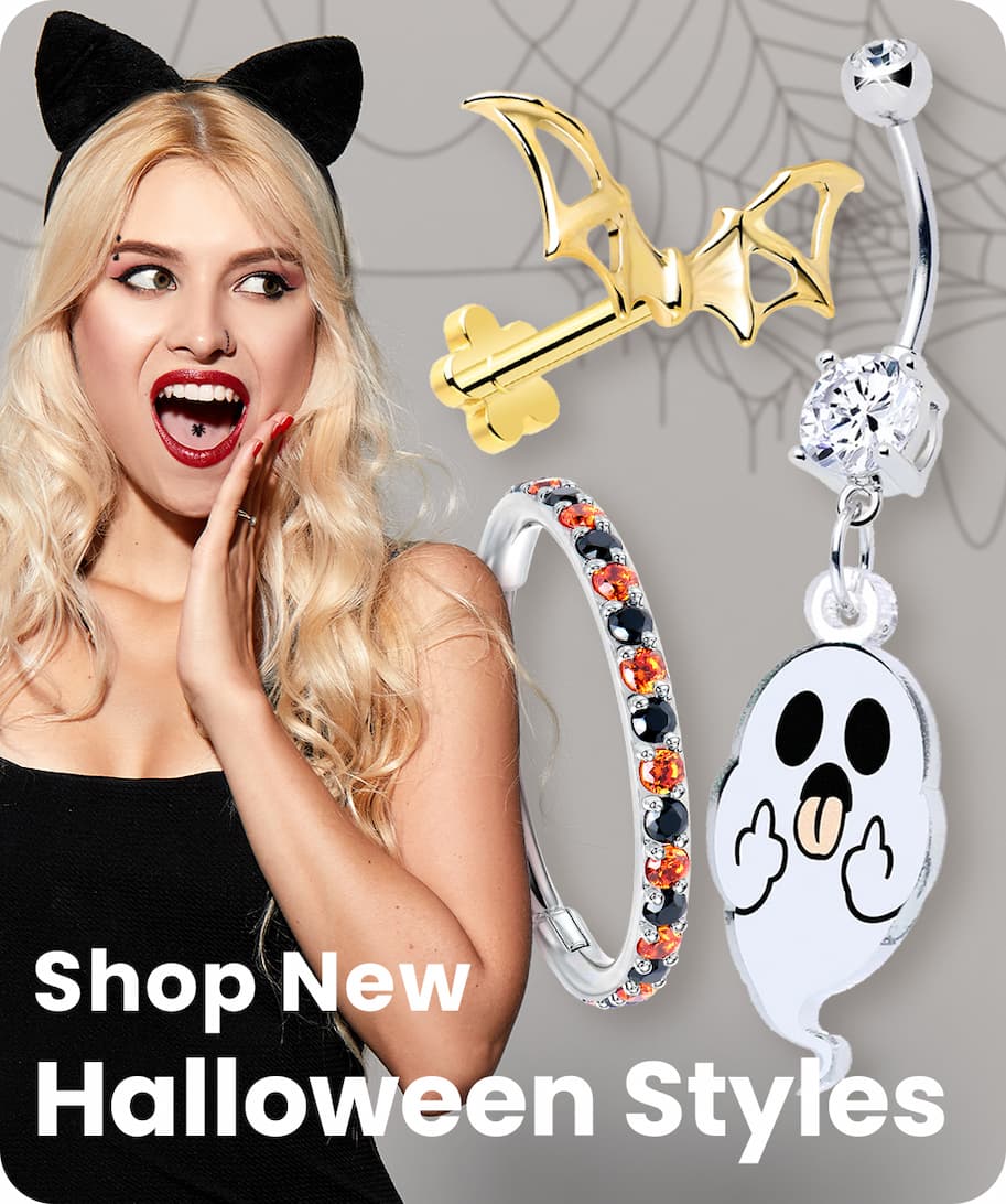 Hinged hoop belly rings