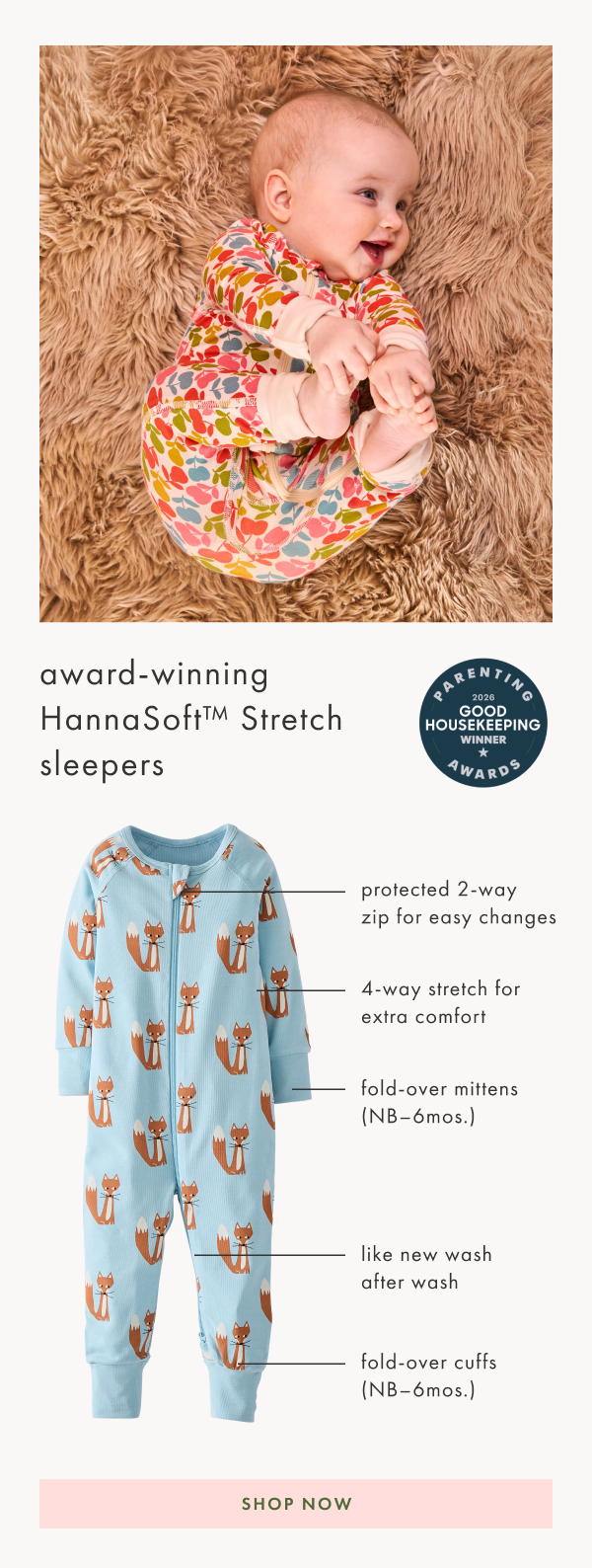 Exclusive HannaSoft™ stretch | Shop Now