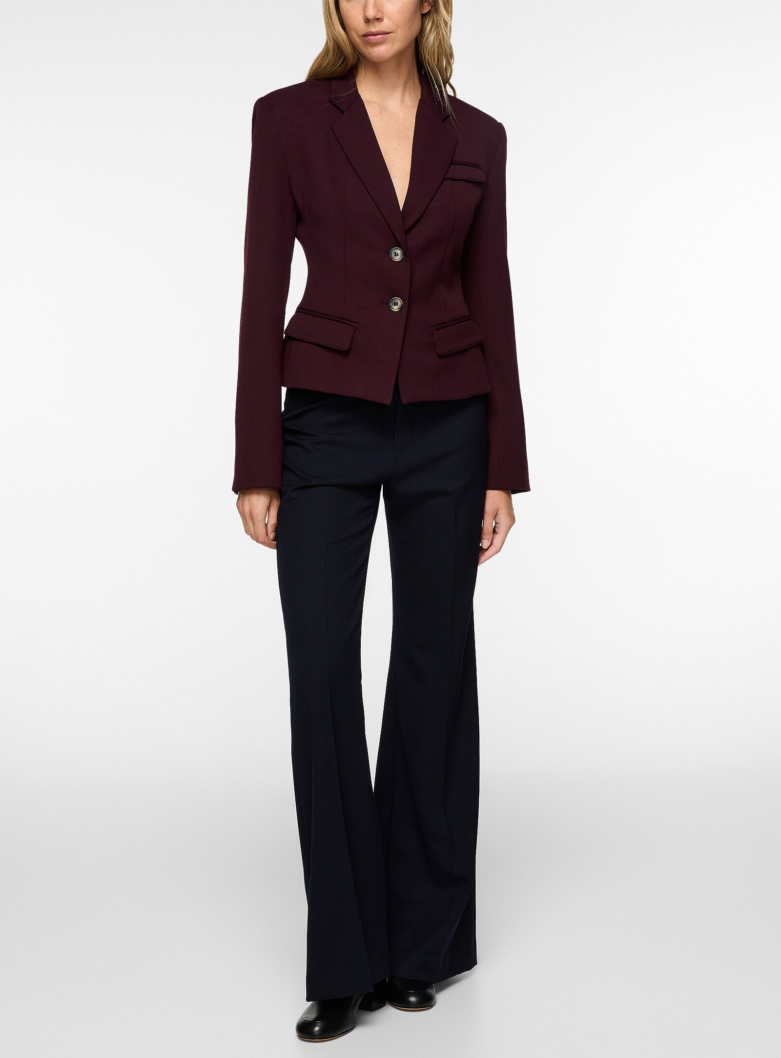 Lisbon classic straight-leg pant