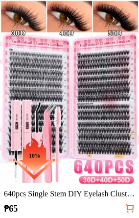640pcs Single Stem DIY Eyelash...
