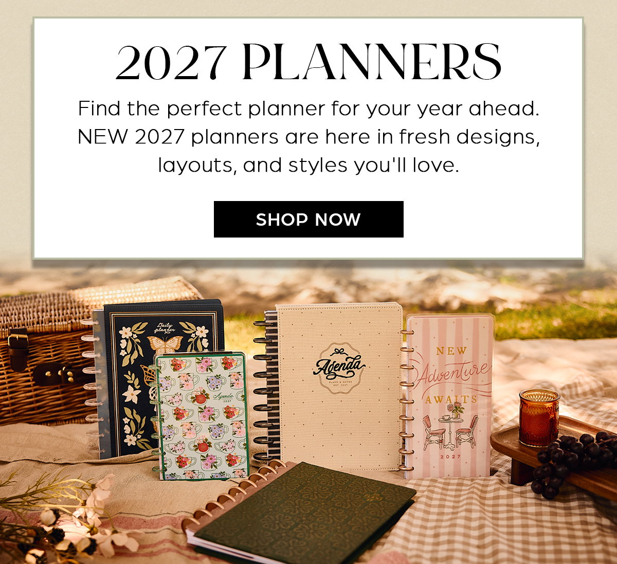 2027 Planners - Shop Now