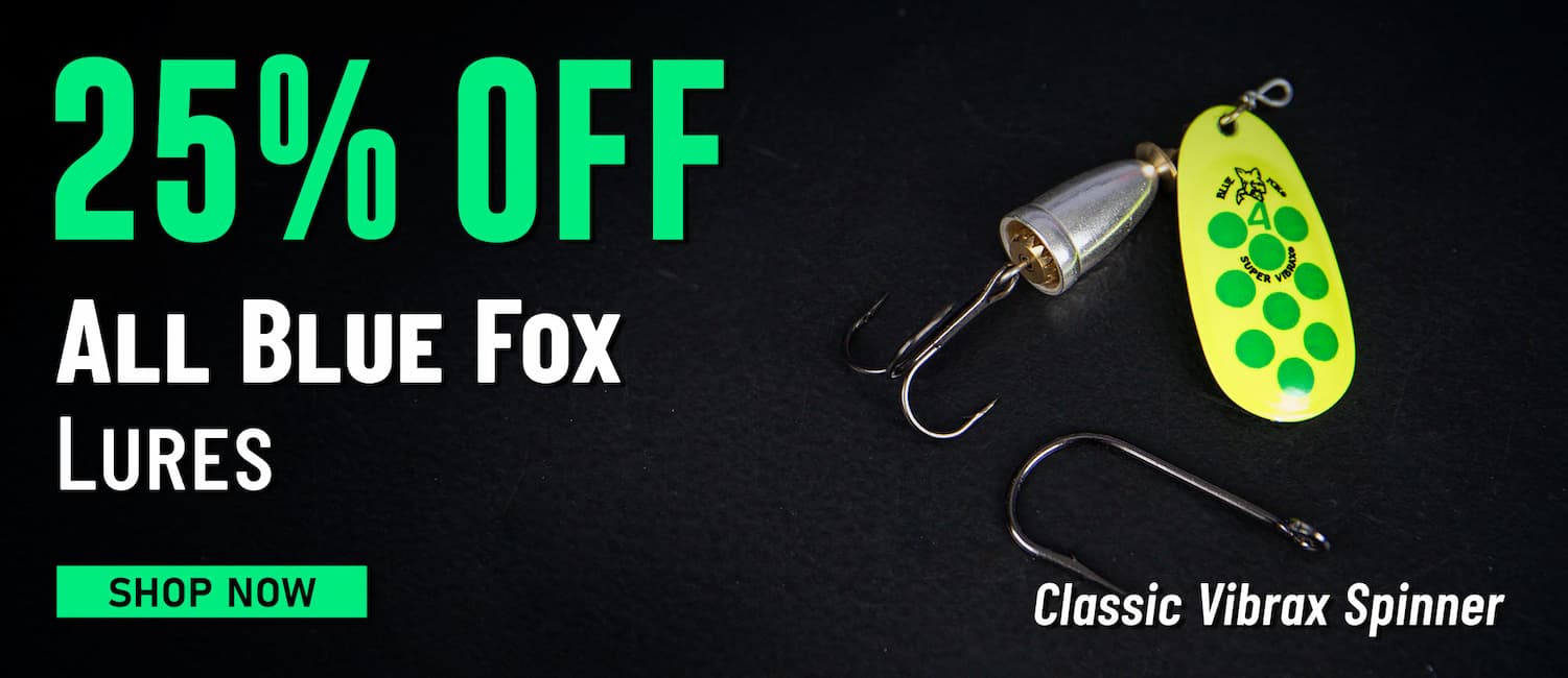 25% Off All Blue Fox Lures Classic Vibrax Spinner Shop Now