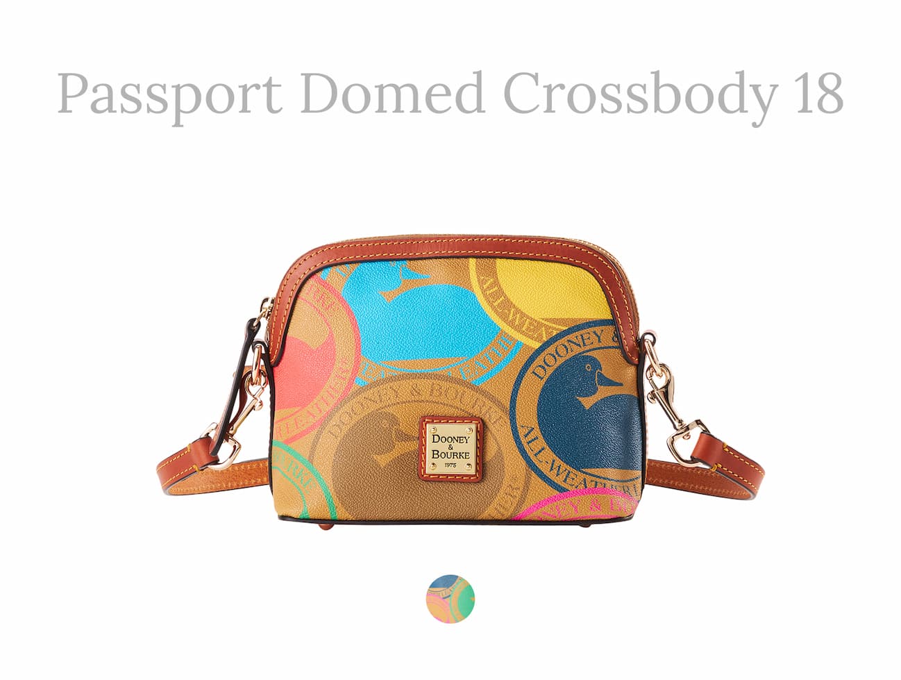 Passport Domed Crossbody 18