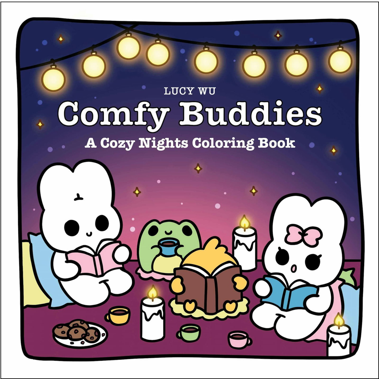 Comfy Buddies: A Cozy Nights Coloring Book