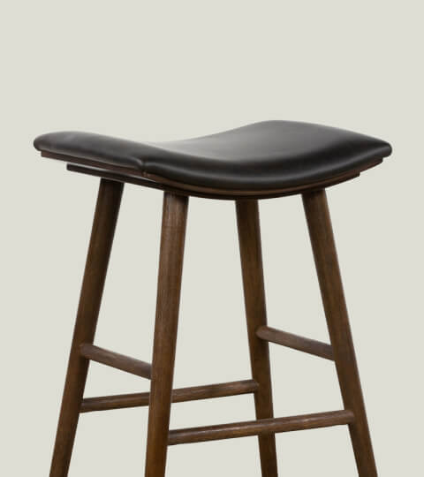 Union Saddle Stool  by Four Hands 