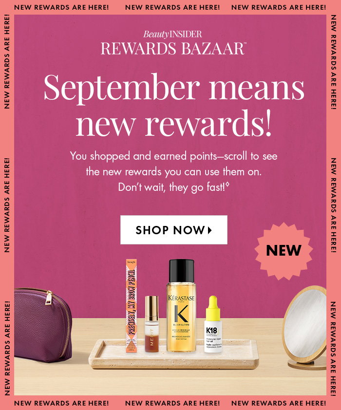 New rewards