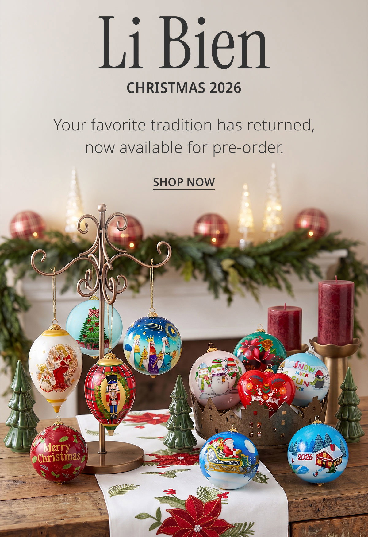 Li Bien Ornament presale. 