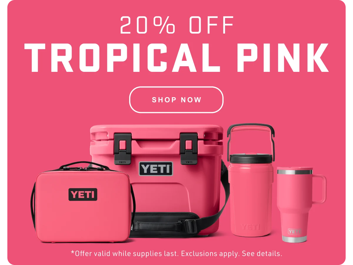 20% Off Tropical Pink