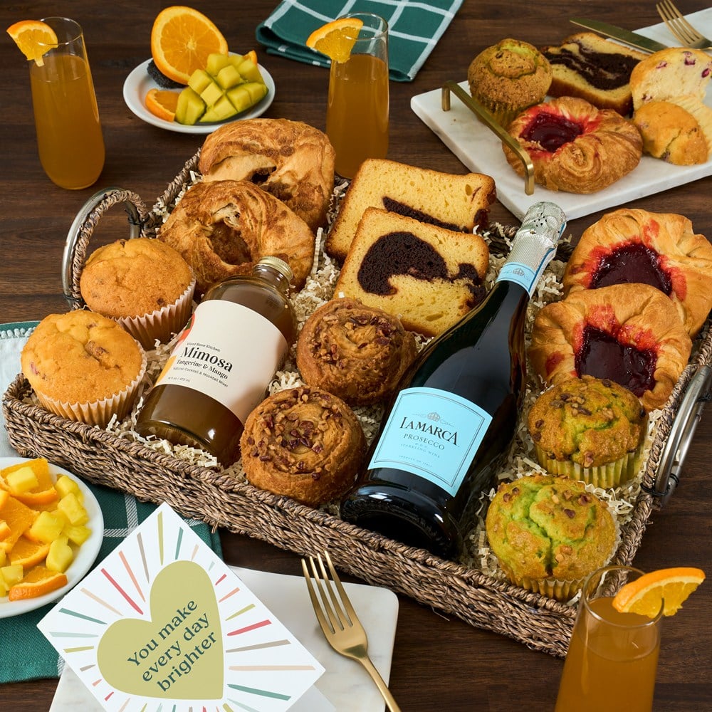 Prosecco and Breakfast Basket